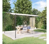 vidaXL Auvent cr¿¿me 4x3 m 180 g/m2 tissu et acier