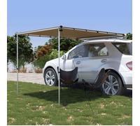 Auvent de Camping-car et Caravane 3x3x2,15 m Beige Remorque Extérieur vidaXL
