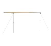 vidaXL Auvent de camping-car et caravane 4x3x2,15 m Beige Beige