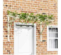 vidaXL Auvent de porte 150×100×160 cm en pin massif Vert