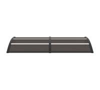 Vidaxl Auvent De Porte Noir 200x75 Cm Pc Noir