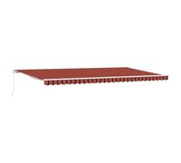 vidaXL Auvent d'extérieur - Parfait pour Ton Patio, ce Toit de Jardin Bloque Le Soleil. C'est Une Protection rétractable pour ta terrasse ou Ton Balcon.