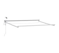 Vidaxl Auvent Électrique Avec Jaune Et Gris 3 X 2,5 M Aluminium