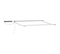 Vidaxl Auvent Électrique Bleu Et Blanc 3 X 2,5 M Aluminium