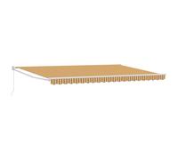 vidaXL Auvent extérieur pour Ton Patio, Une Toile de Jardin Qui Couvre Ton Balcon - Un abri rétractable Super Pratique pour Te protéger du Soleil et de la Pluie en été sur ta terrasse.