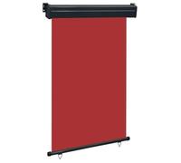 Vidaxl Auvent Latéral De Balcon 120x250 Cm Rouge Multicolore