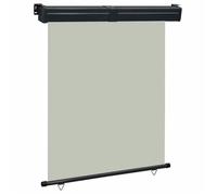 vidaXL Auvent latéral de balcon 140x250 cm Gris