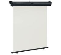 vidaXL Balkonscherm 145x250 cm crÃmekleurig48425 G