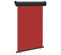 vidaXL Balkonscherm 125x250 cm rood48421 G
