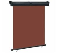 Vidaxl Auvent Latéral De Balcon Pare-Soleil Pare-Brise De Balcon Patio Terrasse Extérieur Résistant Aux Uv Et À L'eau 48429 Multicolore