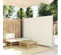 vidaXL Store rétractable pare-vent et solaire 160 x 300 cm Crème 40810