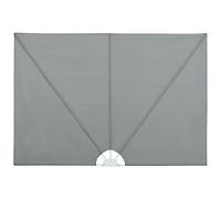 vidaXL Auvent Latéral de Terrasse 300x150 cm Gris Store Latéral de Balcon