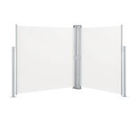vidaXL Auvent latéral Double rétractable de Patio 170x600 cm Crème