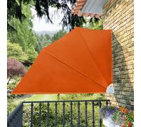 Vidaxl Auvent Latéral Pliable De Balcon Terre Cuite 160x240 Cm