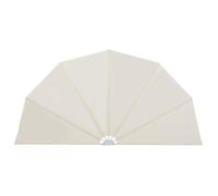 vidaXL Auvent latéral pliable de terrasse Crème 160 cm