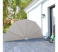 Vidaxl Auvent Latéral Pliable De Terrasse Crème 160 Cm