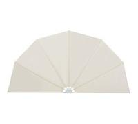 Auvent latéral pliable de terrasse Crème 200 cm