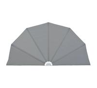 Vidaxl Auvent Latéral Pliable De Terrasse Gris 200 Cm Gris