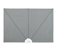 vidaXL Auvent Latéral de Terrasse 300x150 cm Gris Store Latéral de Balcon