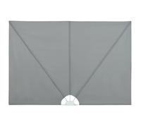 vidaXL Auvent latéral pliable de terrasse Gris 300 x 200 cm