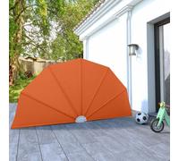 Vidaxl Auvent Latéral Pliable De Terrasse Terre Cuite 160 Cm
