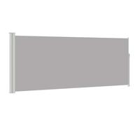 vidaXL Auvent latéral rétractable 117x314 cm Gris