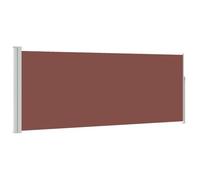 vidaXL Auvent latéral rétractable 117x314 cm Marron