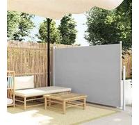 vidaXL Auvent latéral rétractable 140 x 300 cm Gris