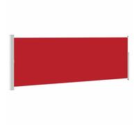 Auvent Latéral Rétractable 160 X 500 Cm Rouge Rouge