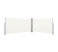 vidaXL Auvent latéral rétractable 160x600 cm Crème