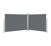 vidaXL Auvent Latéral Rétractable Store Latéral Brise-vue Abri Soleil Jardin Terrasse Balcon Exterieur Résistant aux UV 48474