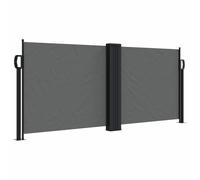 vidaXL Auvent latéral rétractable Anthracite 100x1000 cm