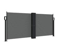 vidaXL Auvent latéral rétractable Anthracite 100x600 cm, écran d’intimité de Jardin, Brise-Vue de Balcon, écran d'extérieur, Brise-Vue d'extérieur