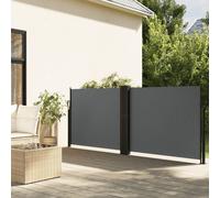 Vidaxl Auvent Latéral Rétractable Anthracite 120x1200 Cm