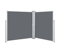 vidaXL Auvent latéral rétractable Anthracite 140 x 600 cm Résistant aux UV