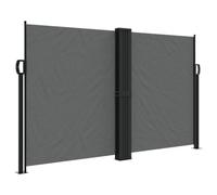 vidaXL Auvent latéral rétractable Anthracite 140x1000 cm, écran d’intimité de Jardin, Brise-Vue de Balcon, écran d'extérieur, Brise-Vue d'extérieur