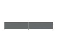 Vidaxl Auvent Latéral Rétractable Anthracite 160x1000 Cm