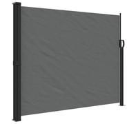 vidaXL Auvent latéral rétractable brise-vue Anthracite 160x500 cm