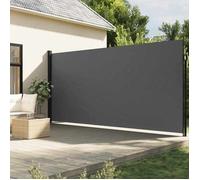 vidaXL Auvent latéral rétractable Anthracite 220x500 cm