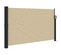 vidaXL Auvent latéral rétractable Beige 120x600 cm, écran d’intimité de Jardin, Brise-Vue de Balcon, écran d'extérieur, Brise-Vue d'extérieur