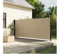 vidaXL Auvent latéral rétractable 160x300 cm Beige - Écran d'intimité/Brise-vue