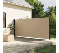 vidaXL Auvent latéral rétractable Beige 170x300 cm, écran d'intimité jardin et balcon