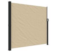 vidaXL Auvent latéral rétractable Beige 180x300 cm