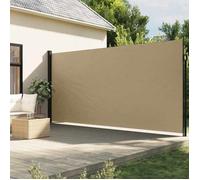 vidaXL Auvent latéral rétractable beige 200x300 cm 4004360