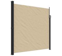 vidaXL Auvent latéral rétractable beige 200x600 cm
