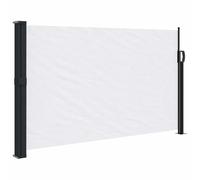 Vidaxl Auvent Latéral Rétractable Blanc 120x500 Cm