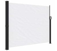 vidaXL - Auvent latéral rétractable - Écran d'intimité 170x300 cm - Blanc