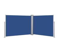 Vidaxl Auvent Latéral Rétractable Bleu 140 X 1000 Cm