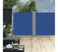 Vidaxl Auvent Latéral Rétractable Bleu 160 X 600 Cm Bleu