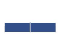 vidaXL Auvent latéral rétractable Bleu 200x1000 cm